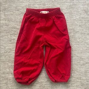 Luigi Red Corduroy Bubble Pants